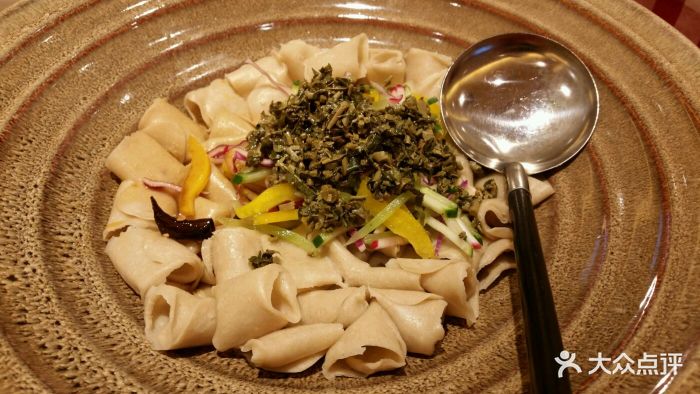 西贝莜面村(厦门sm二期)油泼香椿莜面图片 - 第1张