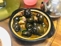 炒田螺-裸心园农庄