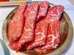 澳洲雪花三角肉-猪啊牛呀羊啊铜盘烤肉(正大广场店)