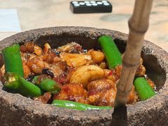 石锅杭椒牛蛙-桂满陇-西湖船宴(西单大悦城店)