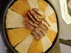 厨娘腊味煎锅巴-小厨娘淮扬菜(六合欢乐港店)