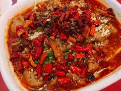 水煮牛肉-大眼锅贴水饺(河东店)