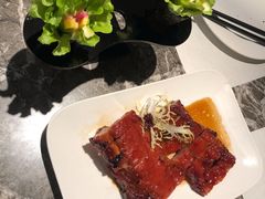双拼叉烧-港丽餐厅