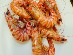 白灼花竹虾-富来美食(成发大厦店)