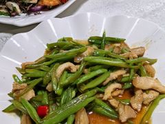 芸豆丝炒肉-陈生记黑鱼馆·20年活鱼现杀(宁波鼓楼店)