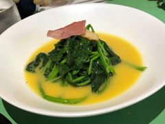 松茸鸡汤灼时蔬-荷风细雨·中国茶宴(碧云店)