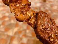 烤羊肉串-老阿妈蒙古村·蒙古包·草原文化·歌舞表演(老君堂店)