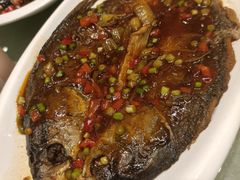 干烧臭花鲢-刘胖子家常菜·蹄花焖藕(兴业店)