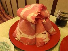 羊肉片-洞庭洲·防空洞火锅·烧烤·铜锅涮肉(新百广场店)
