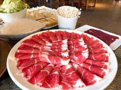 冻切羔羊后腿肉-清真·鸦儿李记·涮肉(和平里店)