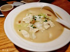 骨汤豆腐炖白菜-谷连天八宝粥家常菜(正定店)