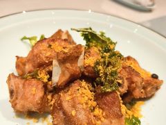 金沙蒜香小排-稍可轩博物馆餐厅