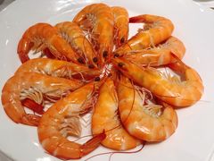 白灼九节虾-鸿星海鲜酒家(格兰中心店)