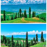 犹如宫崎骏漫画世界中的夏天—那拉提