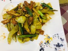 酸菜炒大肠饭-丰圆轩粤式茶楼 . 点心粤菜(夏茅店)