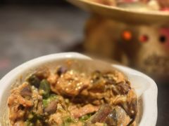 皮蛋辣椒擂茄子-炊烟小炒黄牛肉(浦东世纪汇店)