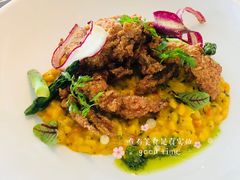 香脆软壳蟹烩饭-城市露台景观餐厅(淮海路店)