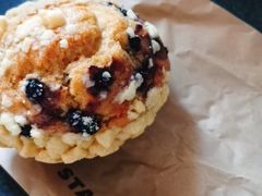 大蘑菇头形清新蓝莓麦芬-星巴克(福州三坊七巷店)