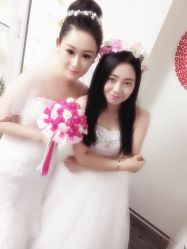 贺贺工作室新娘跟妆-贺贺新娘造型婚纱店