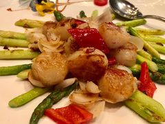 芦笋炒澳洲鲜带-许家菜(望江店)