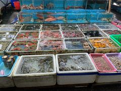 -霞涌市场海鲜摆卖区