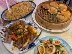 蒜蓉粉丝蒸扇贝-喜碧海鲜(上排店)