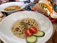 白汁菌菇牛肉意粉-墨厨(沙坪店)