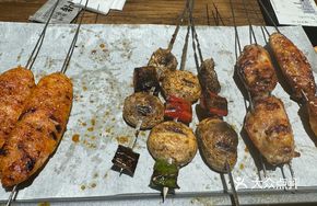 Grilled Mushroom Skewers