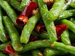 新年干煸四季豆-四姐妹东北饺子(沙尾路店)