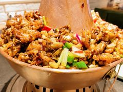 铜锅牛蛙（单层）-蛙蛙叫·牛蛙烤鱼(北京总店)