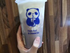 芋泥啵啵绿茶-茶百道(长龙店)