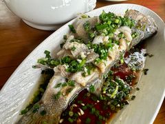 葱油鲈鱼-卢小厨私房菜(长兴店)