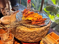 -拾光与烟火丨炭火串烧·自贡小活鲜(西村大院店)