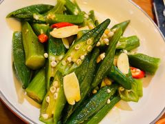 清炒秋葵-荷花泰菜(东方新天地店)