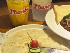 -Thanks美式餐厅(汉堡咖啡店)