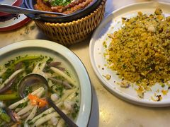 荠菜鲜虾面疙瘩-伙靠·江浙菜(田林路店)