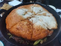 铁锅烀饼-东北铁锅烀饼