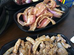烤五花肉-二子炭火烤肉(五金城店)