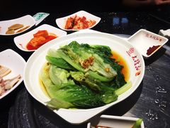 白灼生菜-木槿花韩式炭烤·熟成肉工坊(孙文东路店)