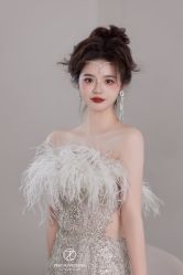 -桃子造型婚纱礼服(凤起广场店)