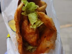 -小红车炸蛋葱油饼