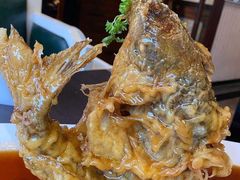 糖醋鲤鱼-老牌坊•鲁菜名店•地道济南菜(大观园商埠店)
