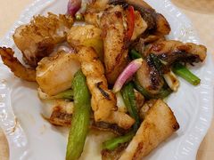 姜葱爆炒脆肉皖-麒麟山景大酒店岭南汇海鲜酒家(沙井店)