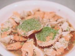 葱油蒸膏蟹-望乡楼上海菜(日月光店)