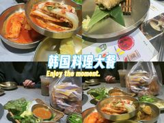 -草家酱蟹炭火烤肉店(珲春南路一店)