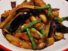 茄子烧长豆角-姐夫的小菜(新中关购物中心店)