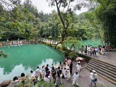 -小七孔景区-六十八级跌水瀑布