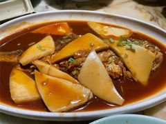 镇店黄鱼烩年糕-绿茶餐厅