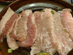 盐味猪颈肉-厚贞日式烤肉(龙之梦店)