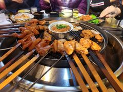 -彝人部落火盆烧烤(原内环足球场店)